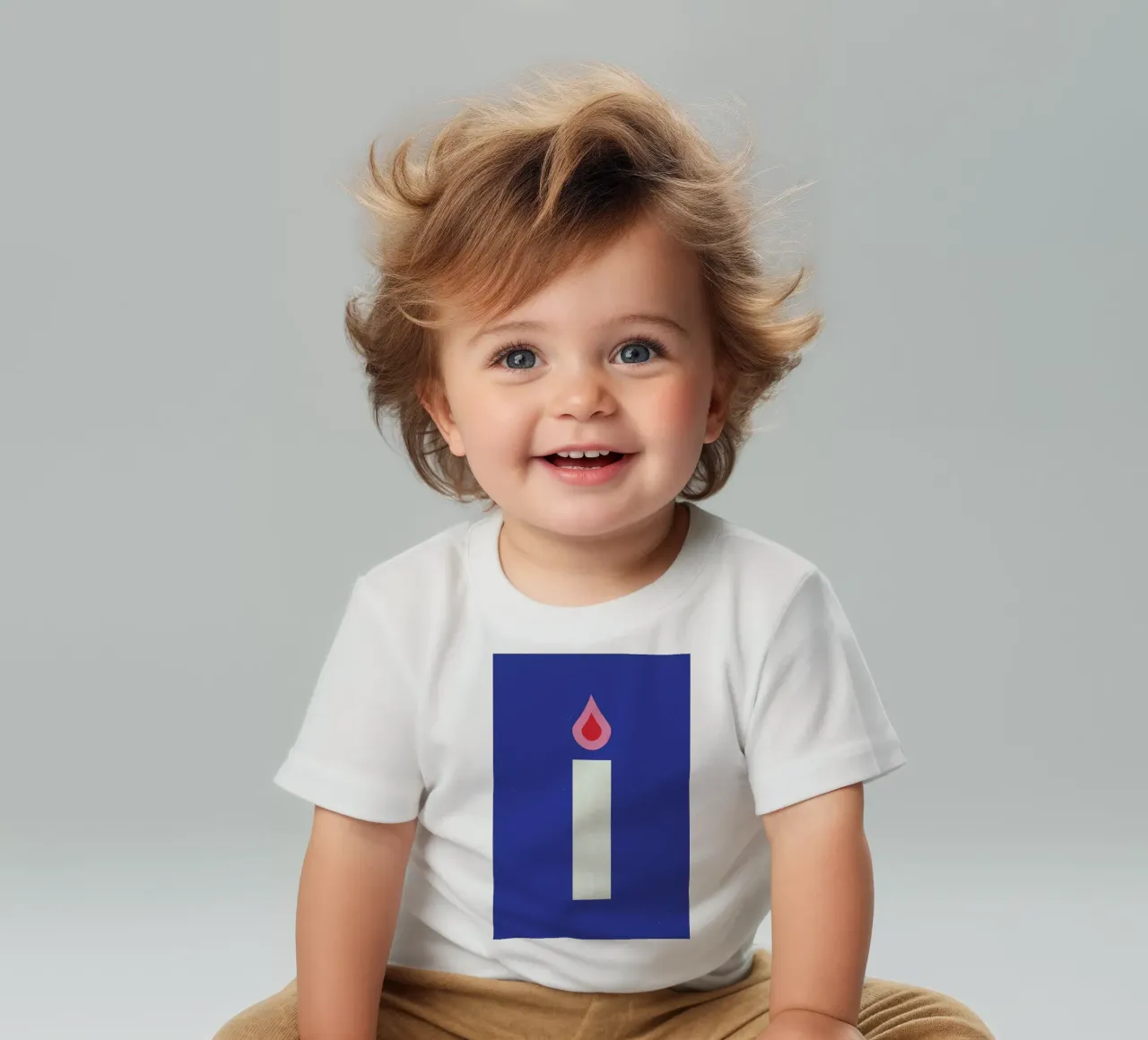 Advent Candle maglietta neonato da daylight design studio
