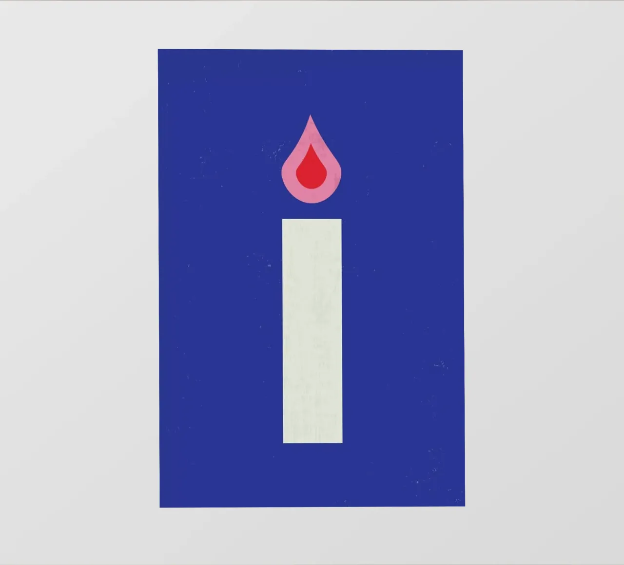 Advent Candle pellicola backlit da daylight design studio