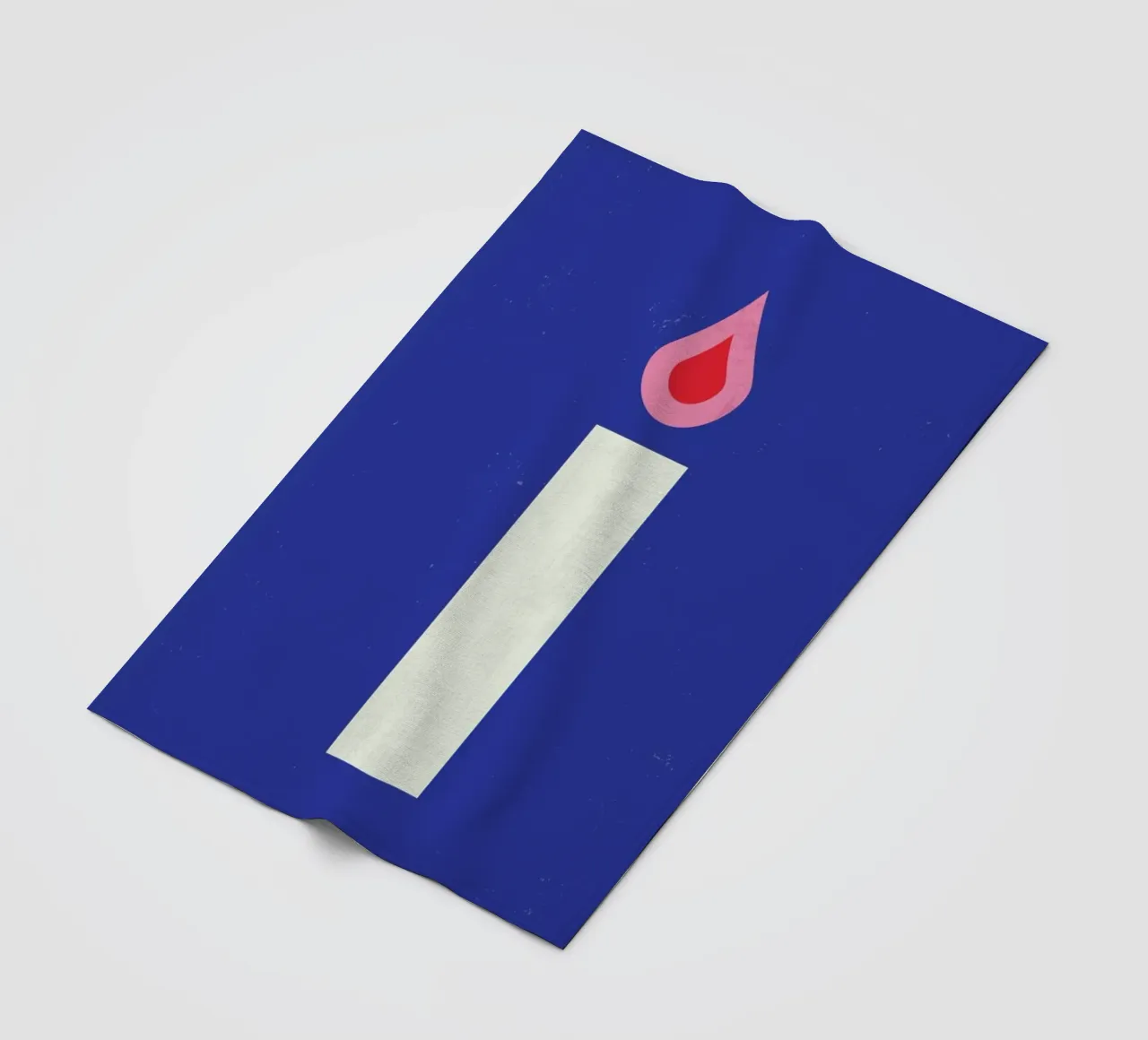 Advent Candle coperta in pile da daylight design studio