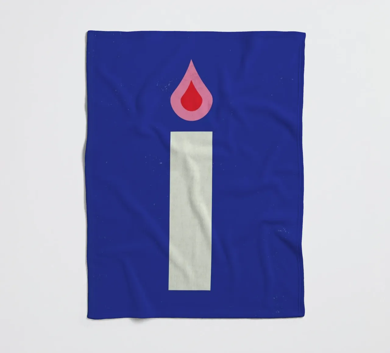 Advent Candle coperta in pile da daylight design studio