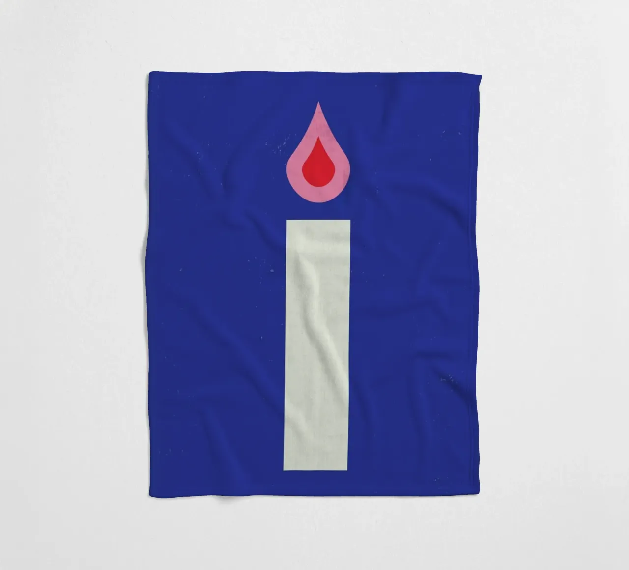 Advent Candle coperta in pile da daylight design studio