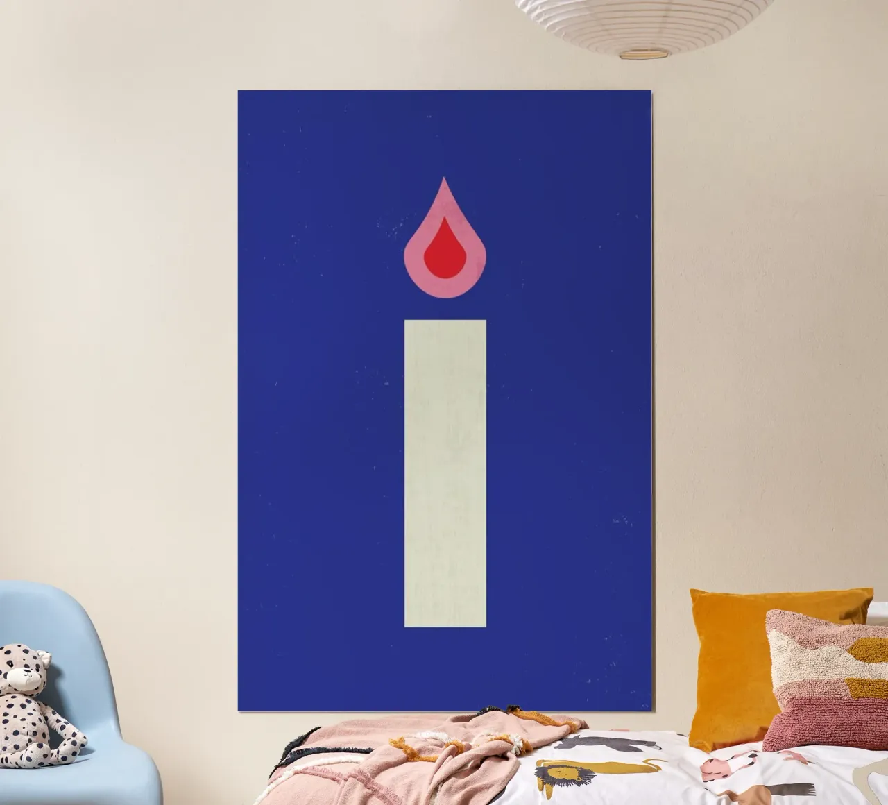 Advent Candle carta hahnemühle da daylight design studio