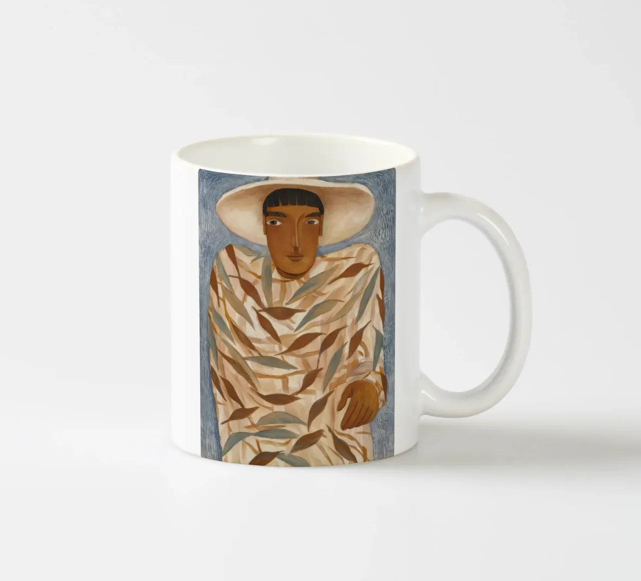 Sguardo mimetico Ancora tazza in ceramica da Obisidian Brush