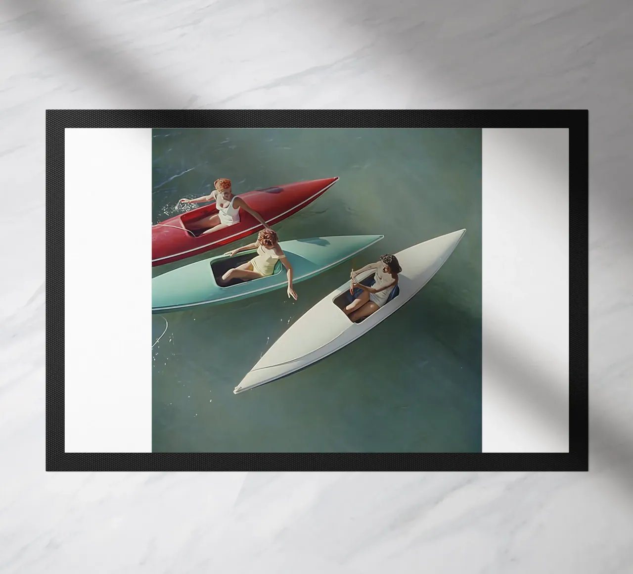 Viaggio sul lago Tahoe di Slim Aarons zerbino da tokovictory