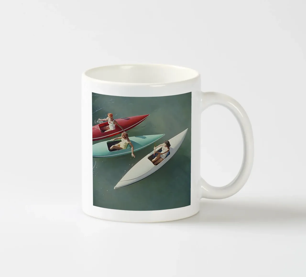 Viaggio sul lago Tahoe di Slim Aarons tazza in ceramica da tokovictory