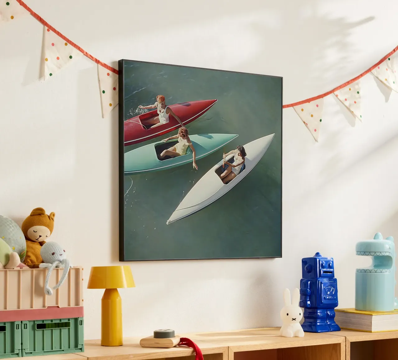 Viaggio sul lago Tahoe di Slim Aarons alluminio dibond da tokovictory