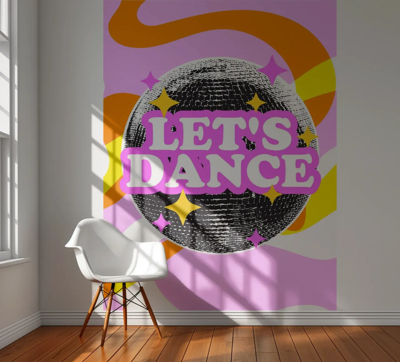 Let's Dance fotobehang van Dreamer10