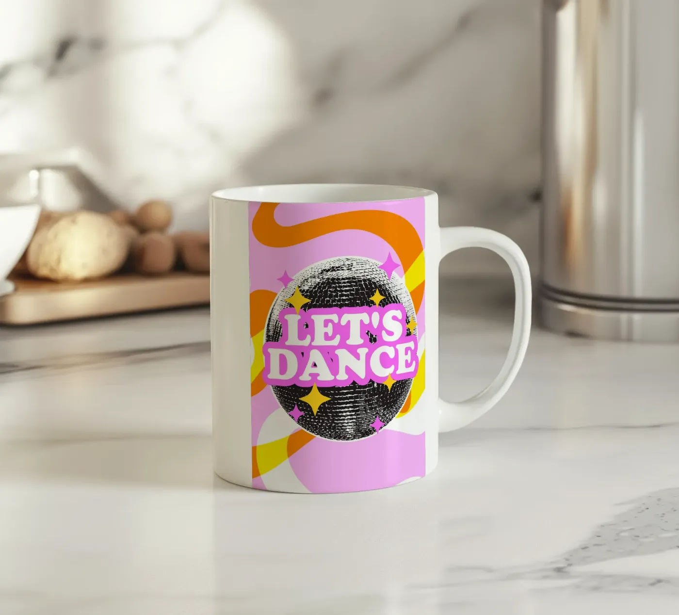 Let's Dance keramische mok van Dreamer10