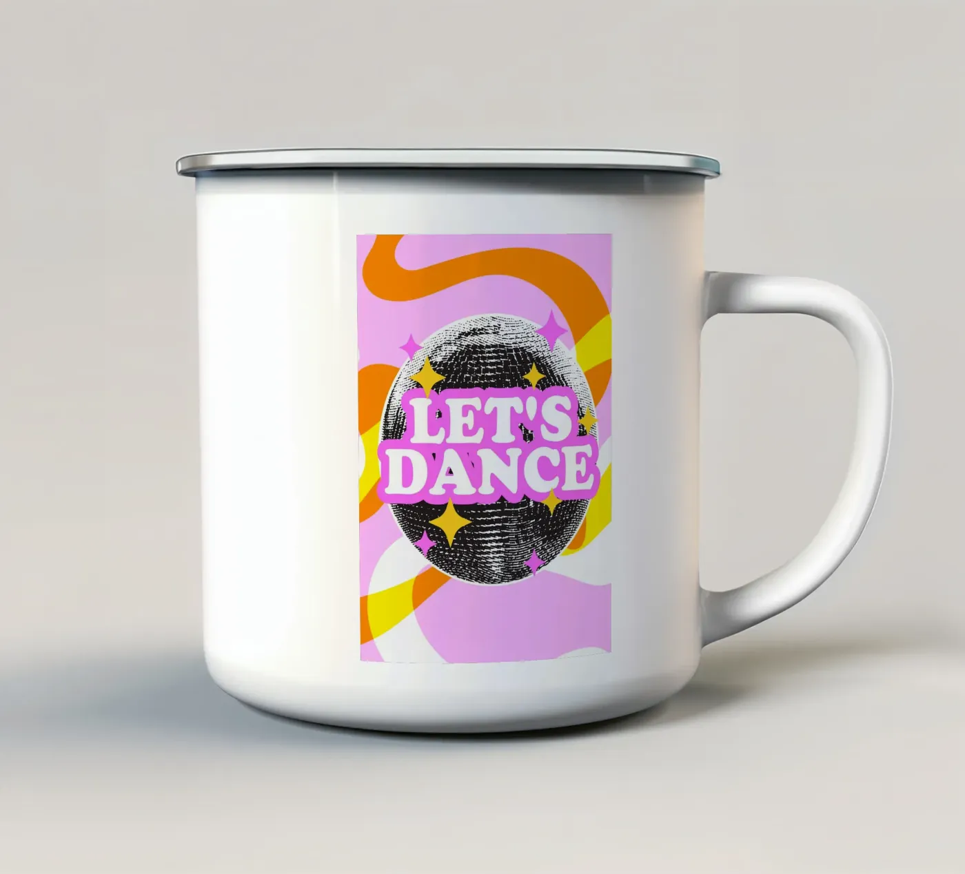 Let's Dance enamel mug by Dreamer10