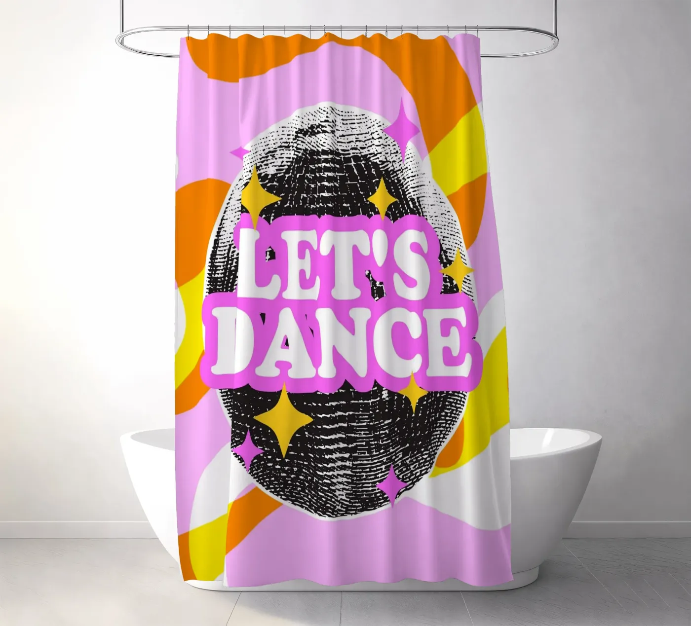 Let's Dance douchegordijn van Dreamer10