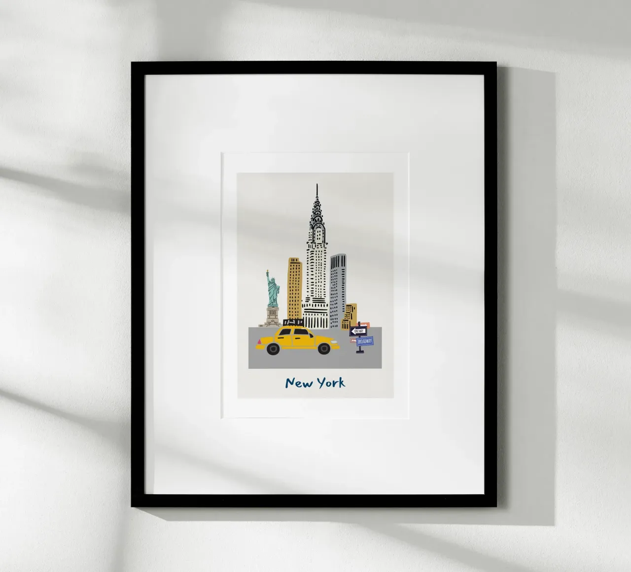 Big City Brights - New York poster da Sprouts & Sparks