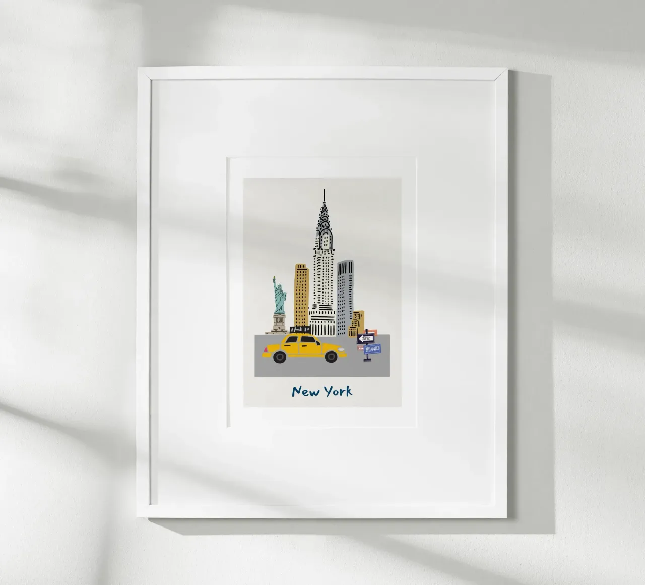 Big City Brights - New York poster da Sprouts & Sparks