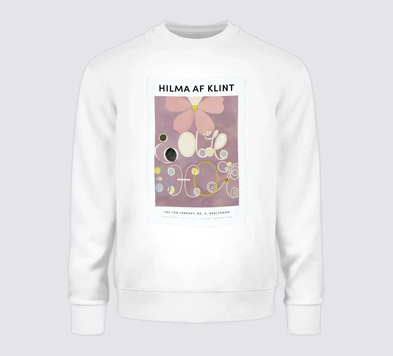 Hilma af Klint - The Ten Largest, No. 5 II sudadera de Vintage by JUNIQE