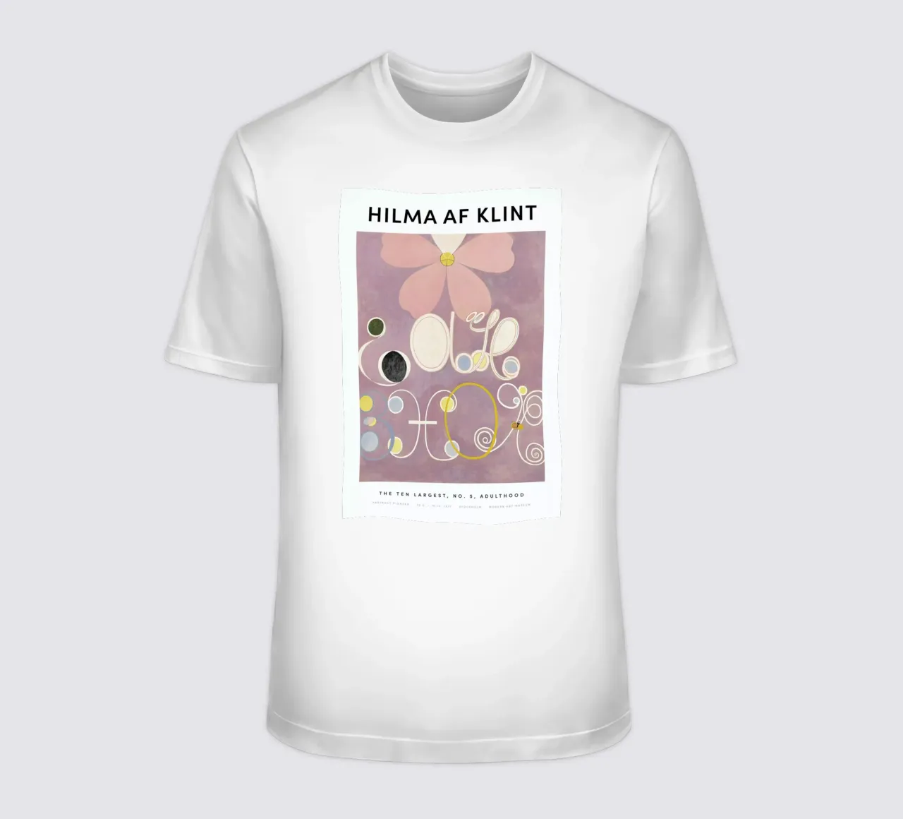 Hilma af Klint - The Ten Largest, No. 5 II t-shirt da Vintage by JUNIQE