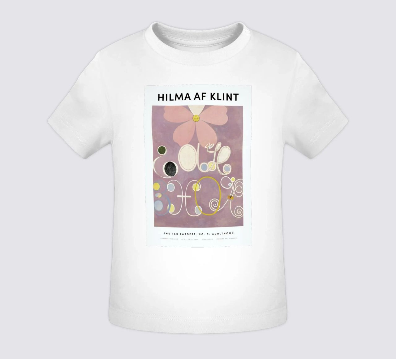 Hilma af Klint - The Ten Largest, No. 5 II maglietta neonato da Vintage by JUNIQE