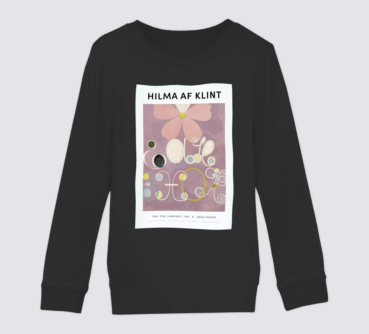 Hilma af Klint - The Ten Largest, No. 5 II felpa bambino da Vintage by JUNIQE