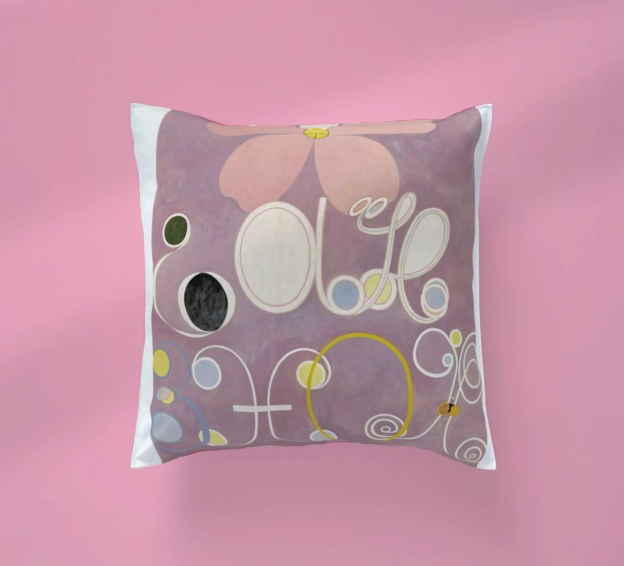 Hilma af Klint - The Ten Largest, No. 5 II cuscino da Vintage by JUNIQE