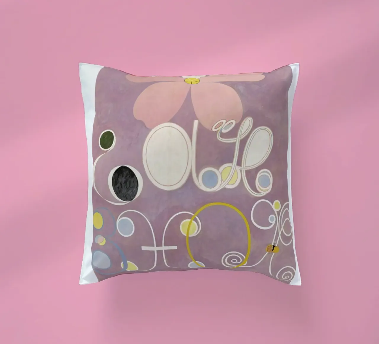 Hilma af Klint - The Ten Largest, No. 5 II cuscino da Vintage by JUNIQE