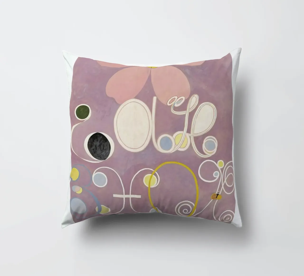 Hilma af Klint - The Ten Largest, No. 5 II cuscino da Vintage by JUNIQE