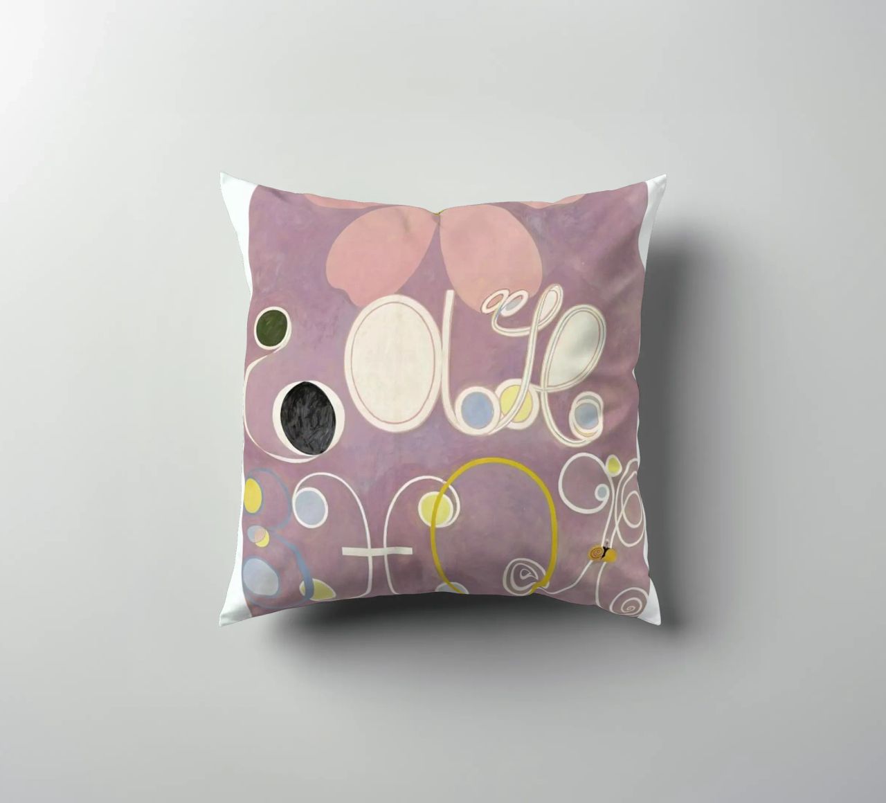 Hilma af Klint - The Ten Largest, No. 5 II cuscino da Vintage by JUNIQE