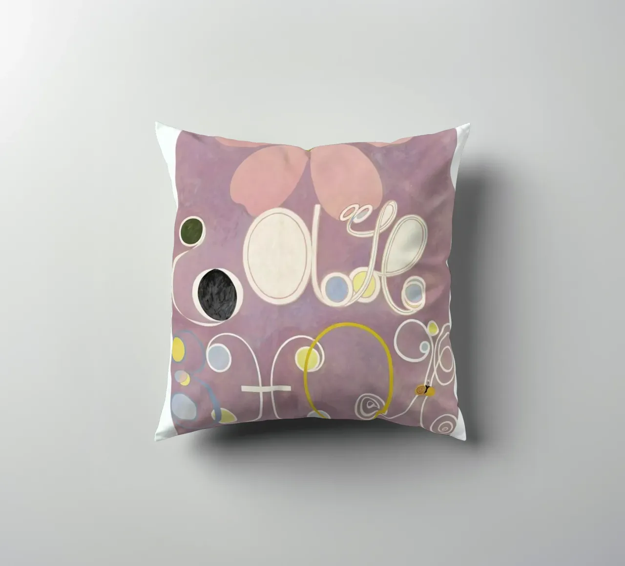 Hilma af Klint - The Ten Largest, No. 5 II cuscino da Vintage by JUNIQE