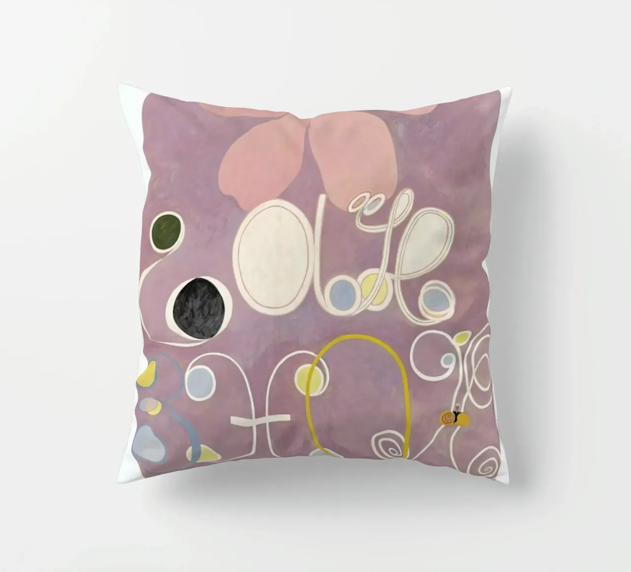 Hilma af Klint - The Ten Largest, No. 5 II cuscino da Vintage by JUNIQE