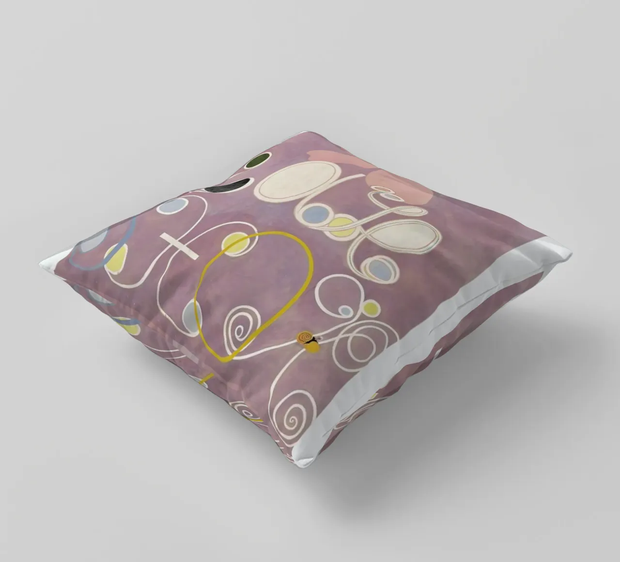 Hilma af Klint - The Ten Largest, No. 5 II cuscino da Vintage by JUNIQE