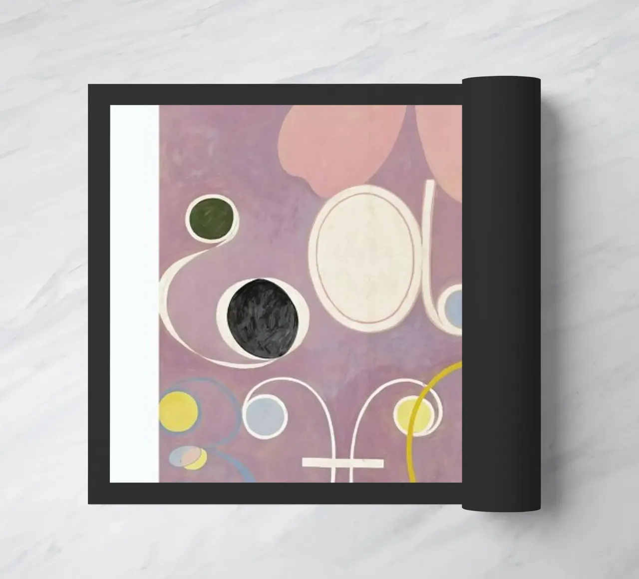 Hilma af Klint - The Ten Largest, No. 5 II Fußmatte von Vintage by JUNIQE