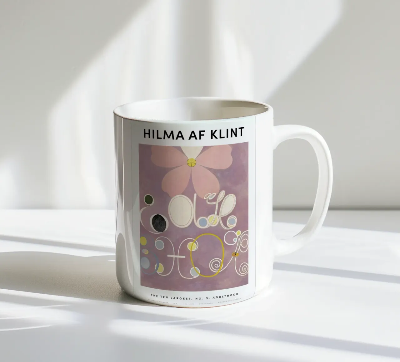 Hilma af Klint - The Ten Largest, No. 5 II mug en céramique de Vintage by JUNIQE
