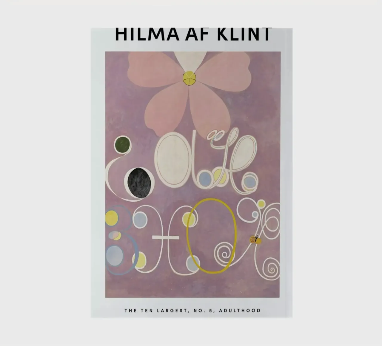 Hilma af Klint - The Ten Largest, No. 5 II notebook by Vintage by JUNIQE