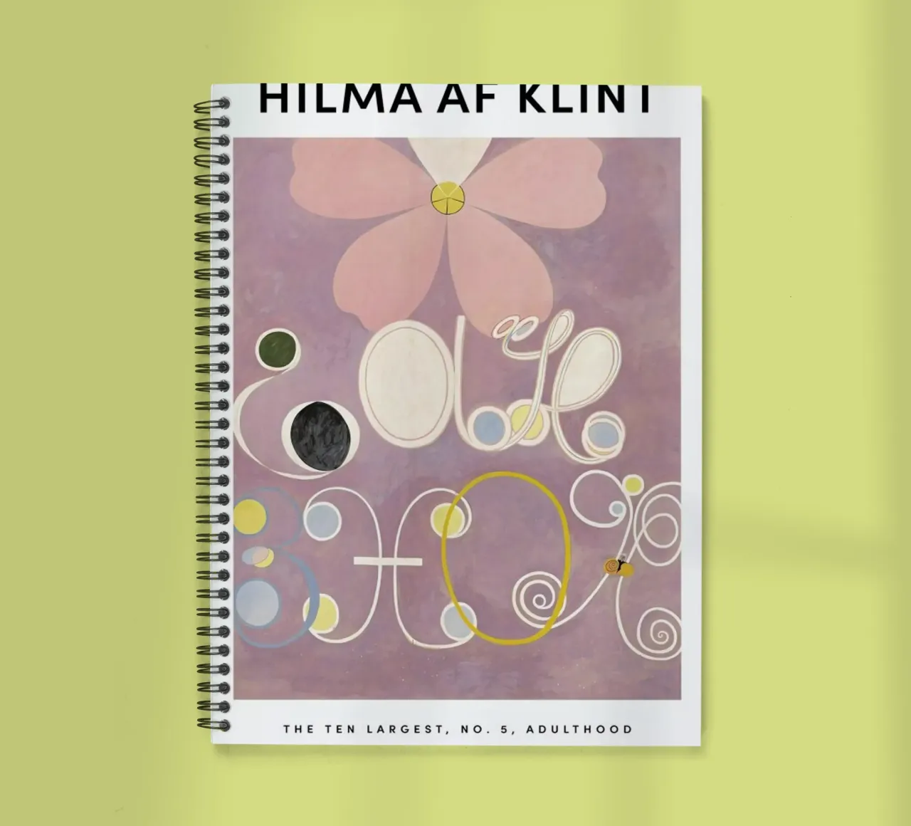 Hilma af Klint - The Ten Largest, No. 5 II spiral notebook by Vintage by JUNIQE