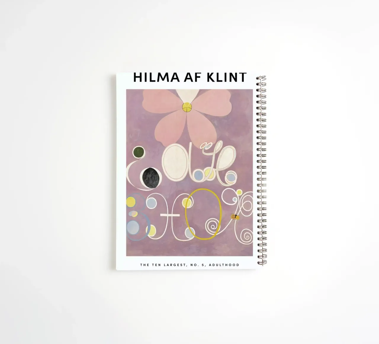 Hilma af Klint - The Ten Largest, No. 5 II spiral notebook by Vintage by JUNIQE