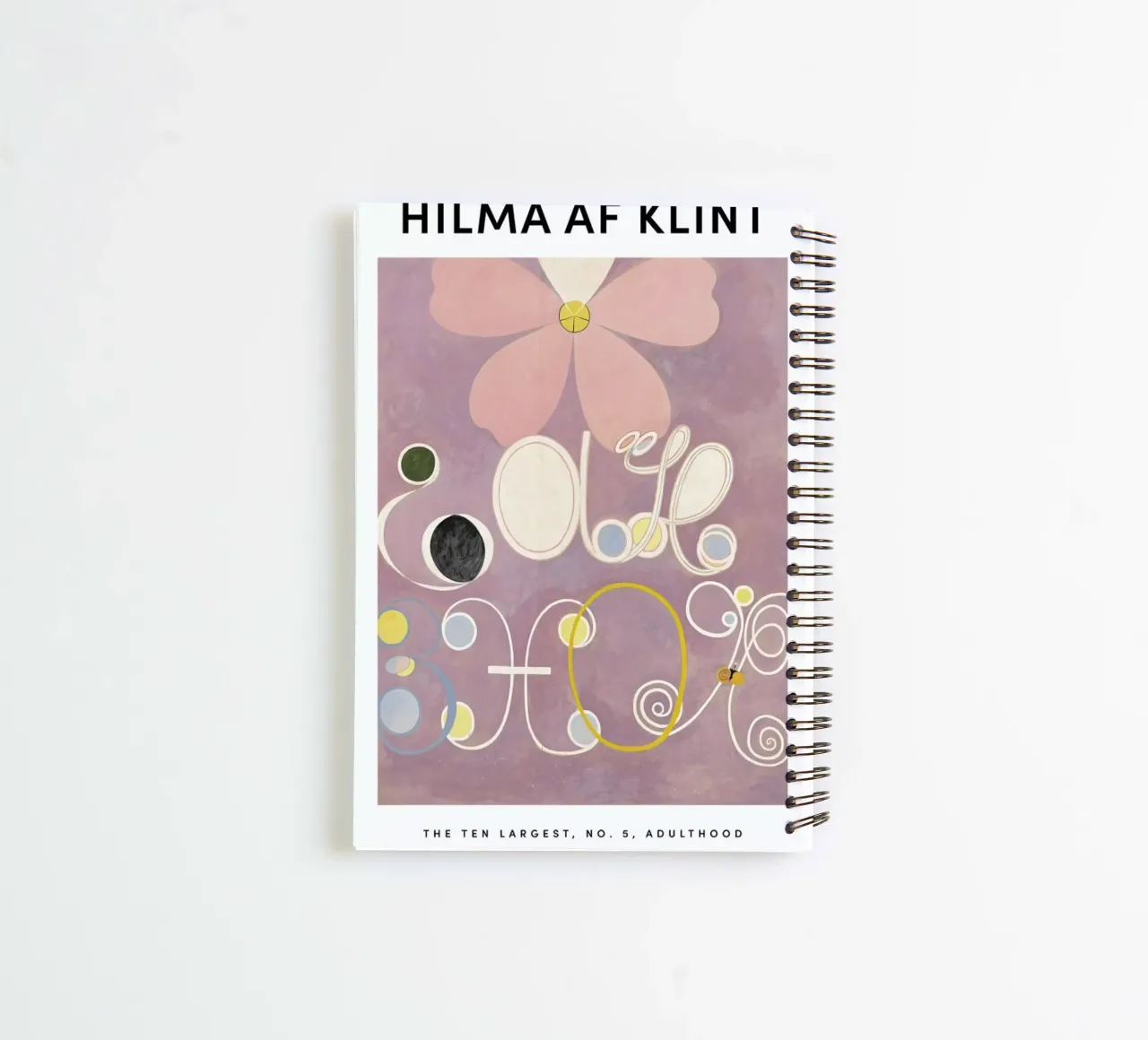 Hilma af Klint - The Ten Largest, No. 5 II spiral notebook by Vintage by JUNIQE