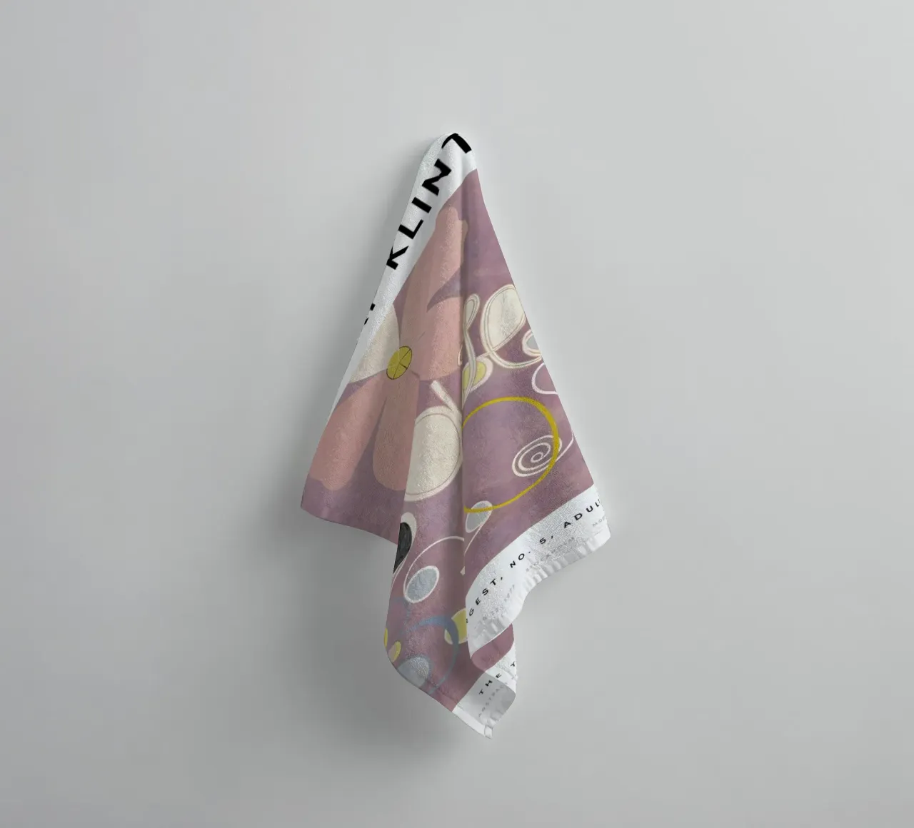 Hilma af Klint - The Ten Largest, No. 5 II asciugamano da bagno da Vintage by JUNIQE