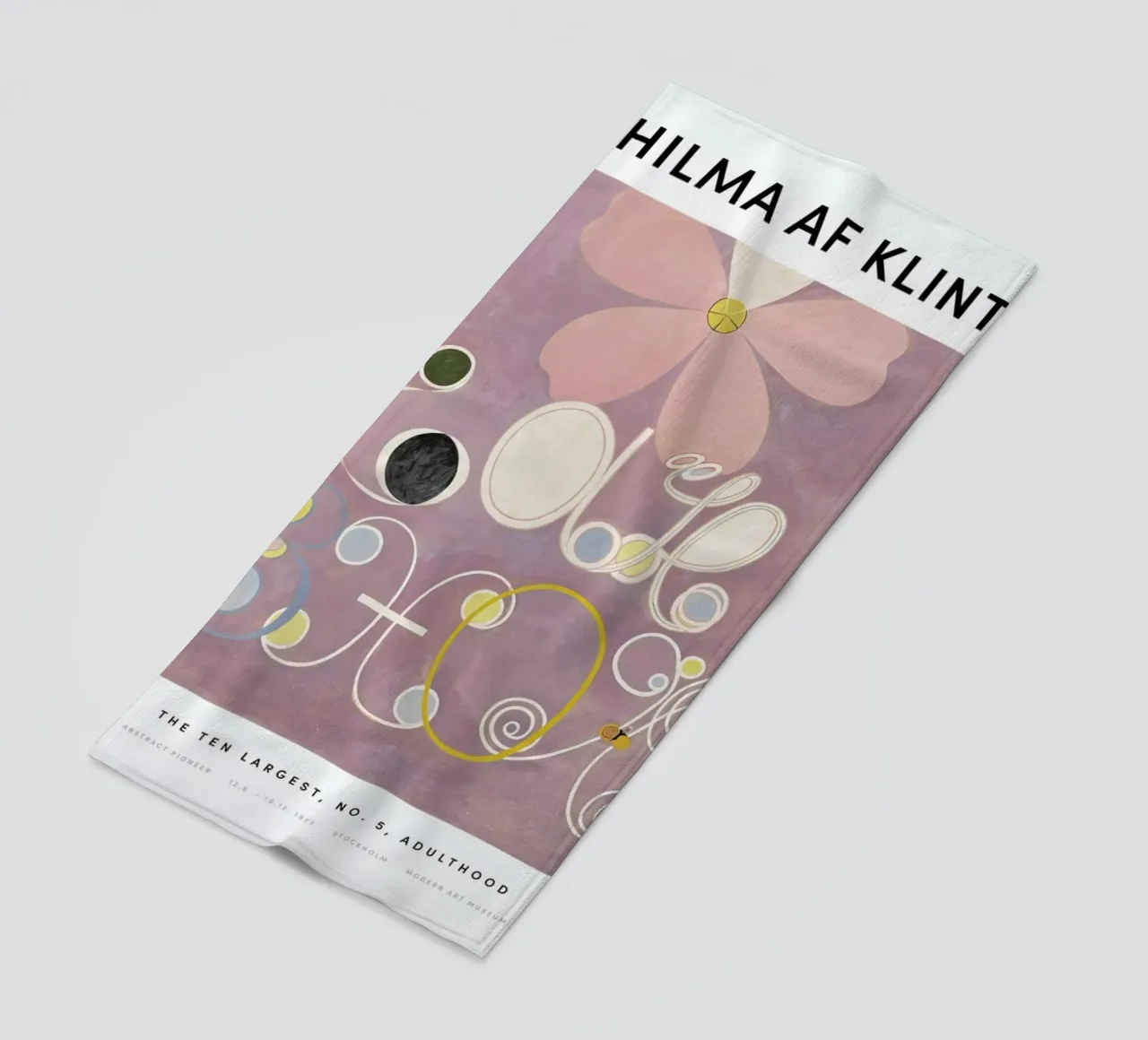 Hilma af Klint - The Ten Largest, No. 5 II telo mare da Vintage by JUNIQE