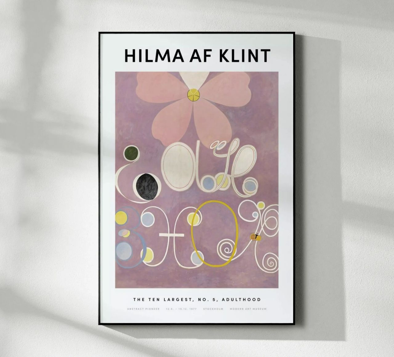 Hilma af Klint - The Ten Largest, No. 5 II plexiglass da Vintage by JUNIQE