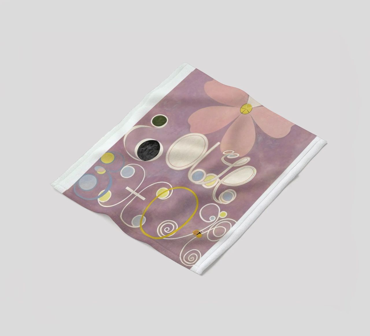 Hilma af Klint - The Ten Largest, No. 5 II coperta in pile da Vintage by JUNIQE