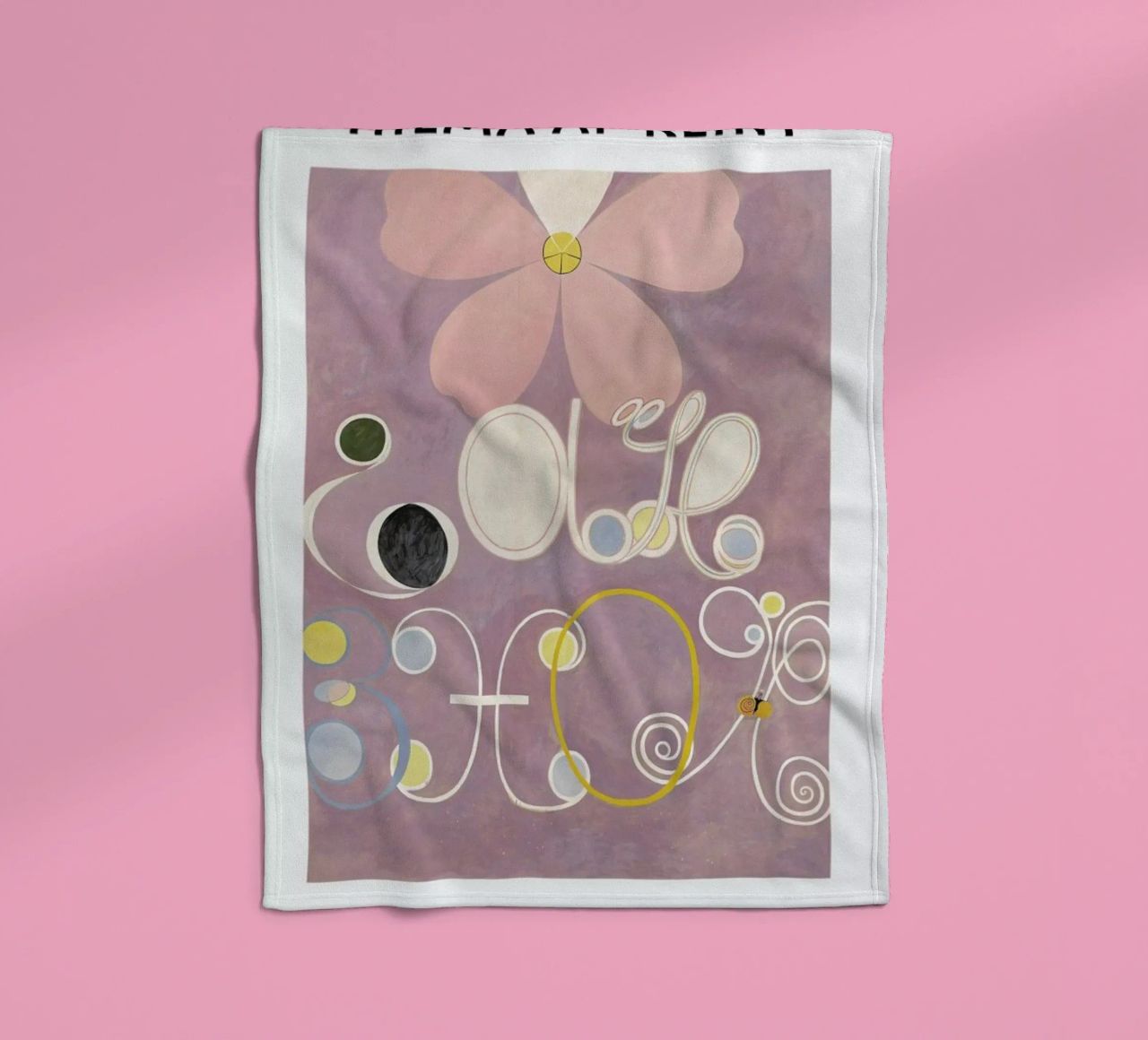 Hilma af Klint - The Ten Largest, No. 5 II coperta in pile da Vintage by JUNIQE