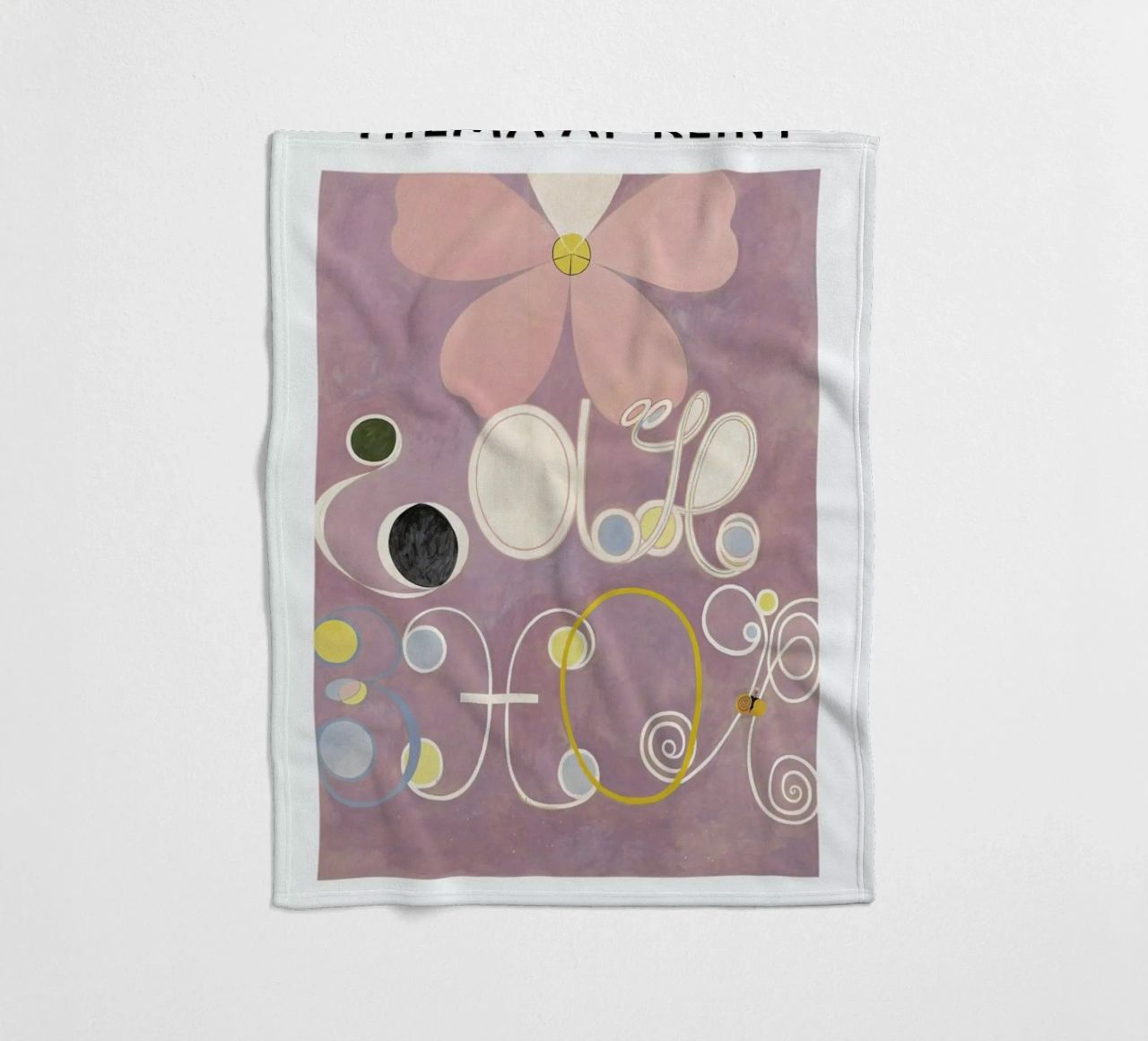 Hilma af Klint - The Ten Largest, No. 5 II coperta in pile da Vintage by JUNIQE