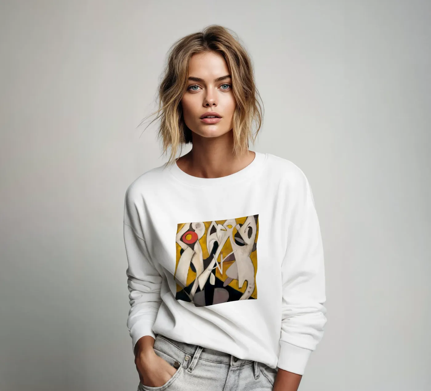 Triangular Pulse Dance Sweatshirt von Obisidian Brush
