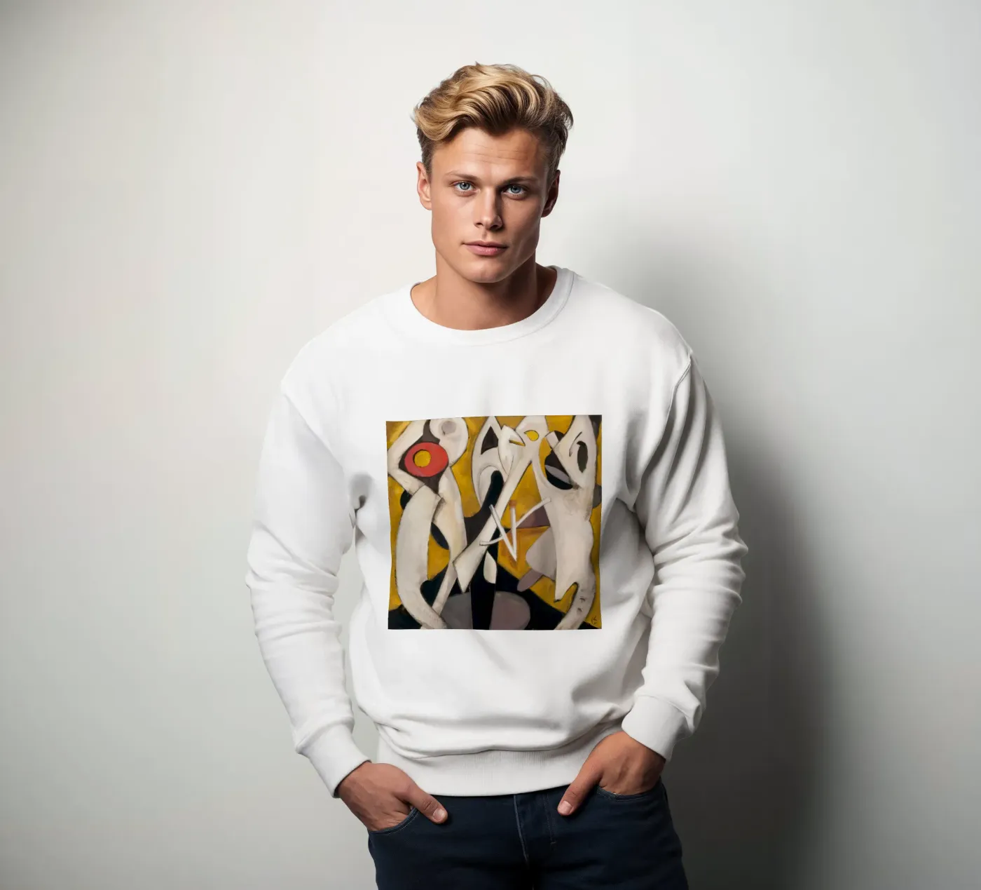 Triangular Pulse Dance Sweatshirt von Obisidian Brush