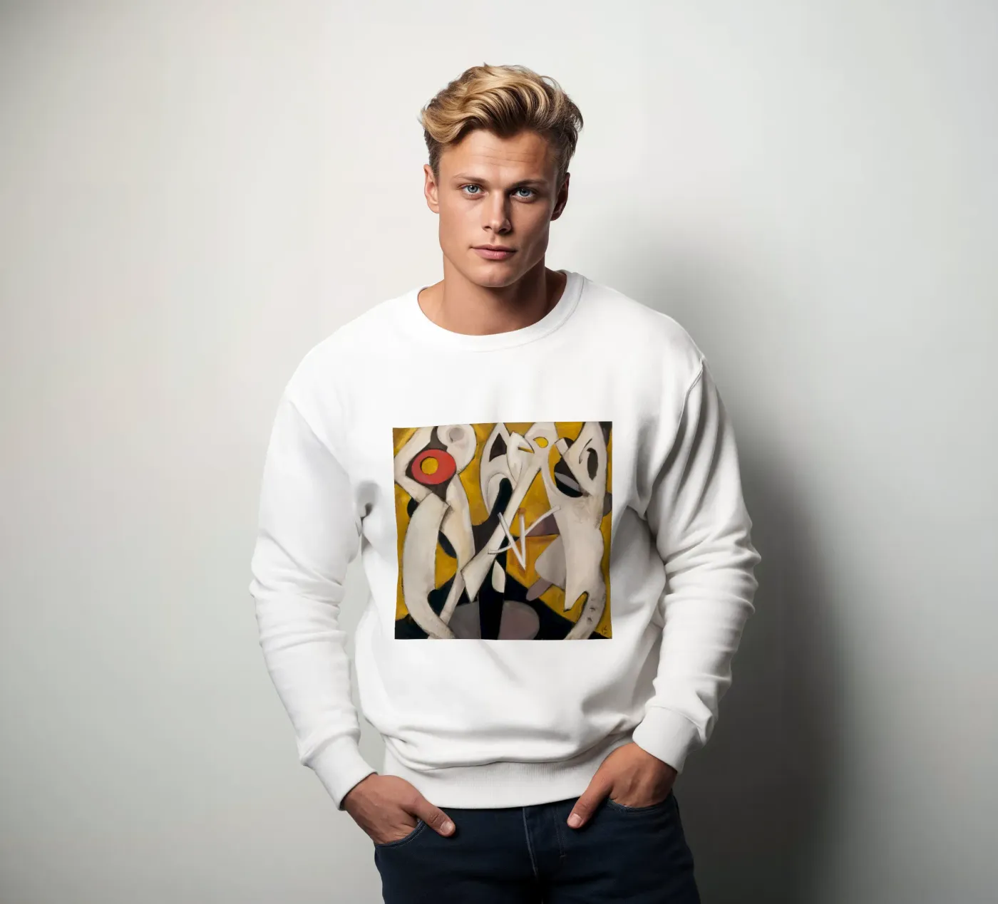Triangular Pulse Dance Sweatshirt von Obisidian Brush