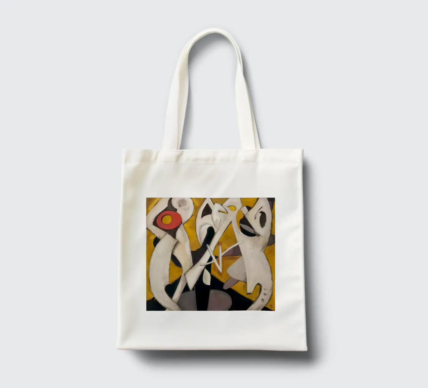 Triangular Pulse Dance tote bag by Obisidian Brush