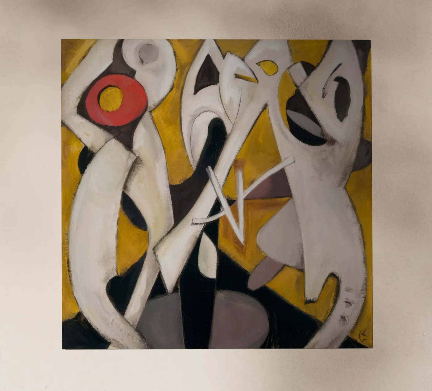 Triangular Pulse Dance pellicola backlit da Obisidian Brush