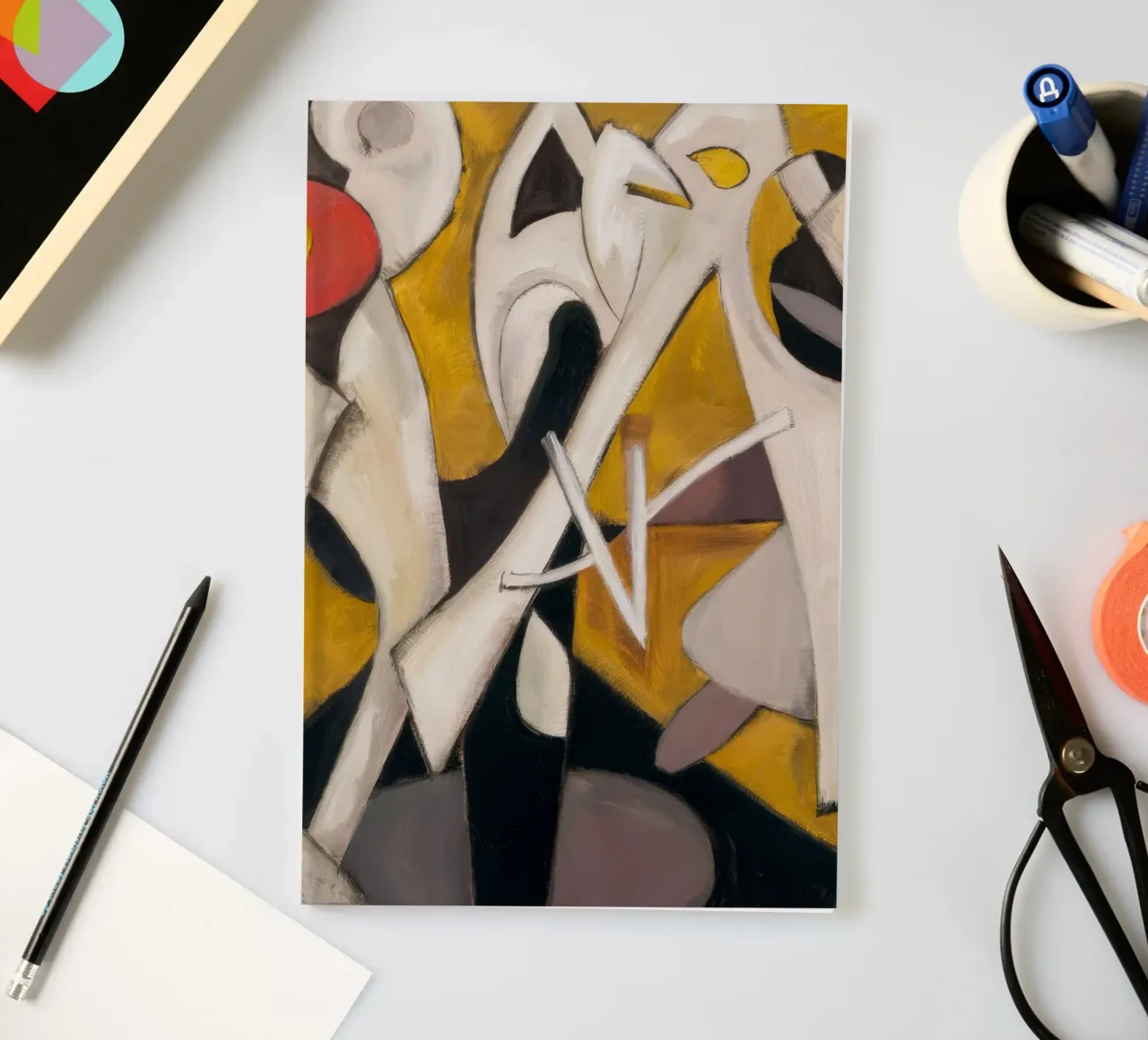 Triangular Pulse Dance notebook by Obisidian Brush