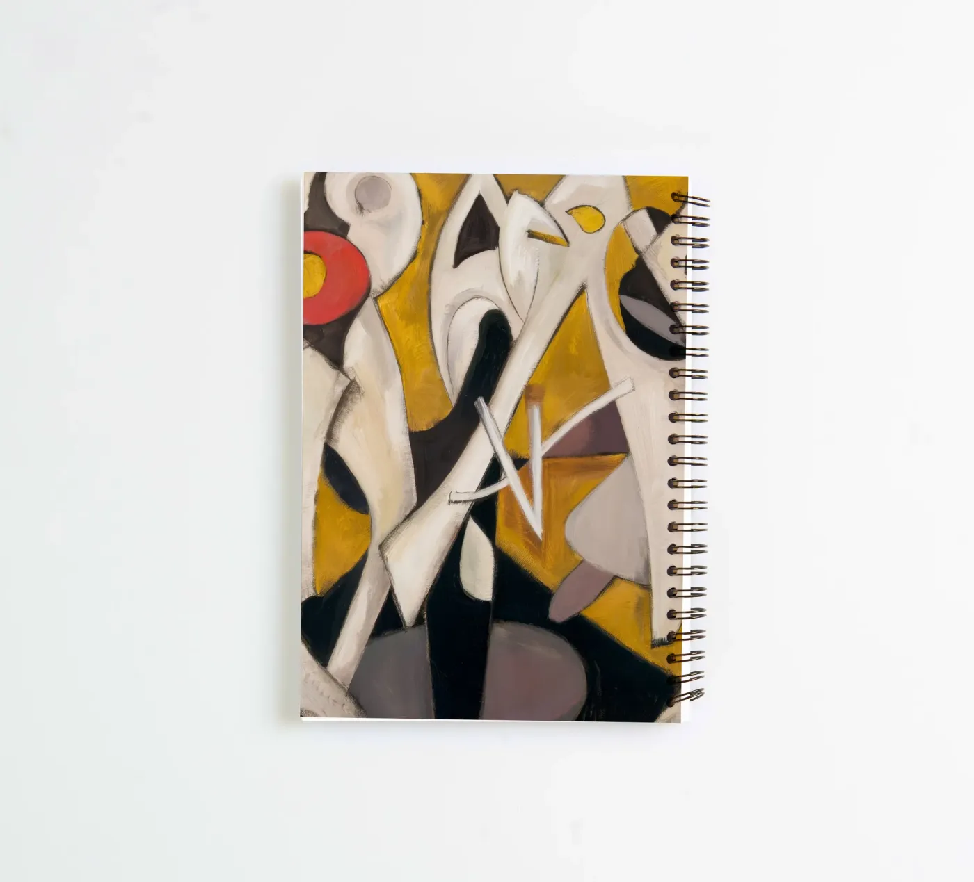 Triangular Pulse Dance spiral notebook by Obisidian Brush