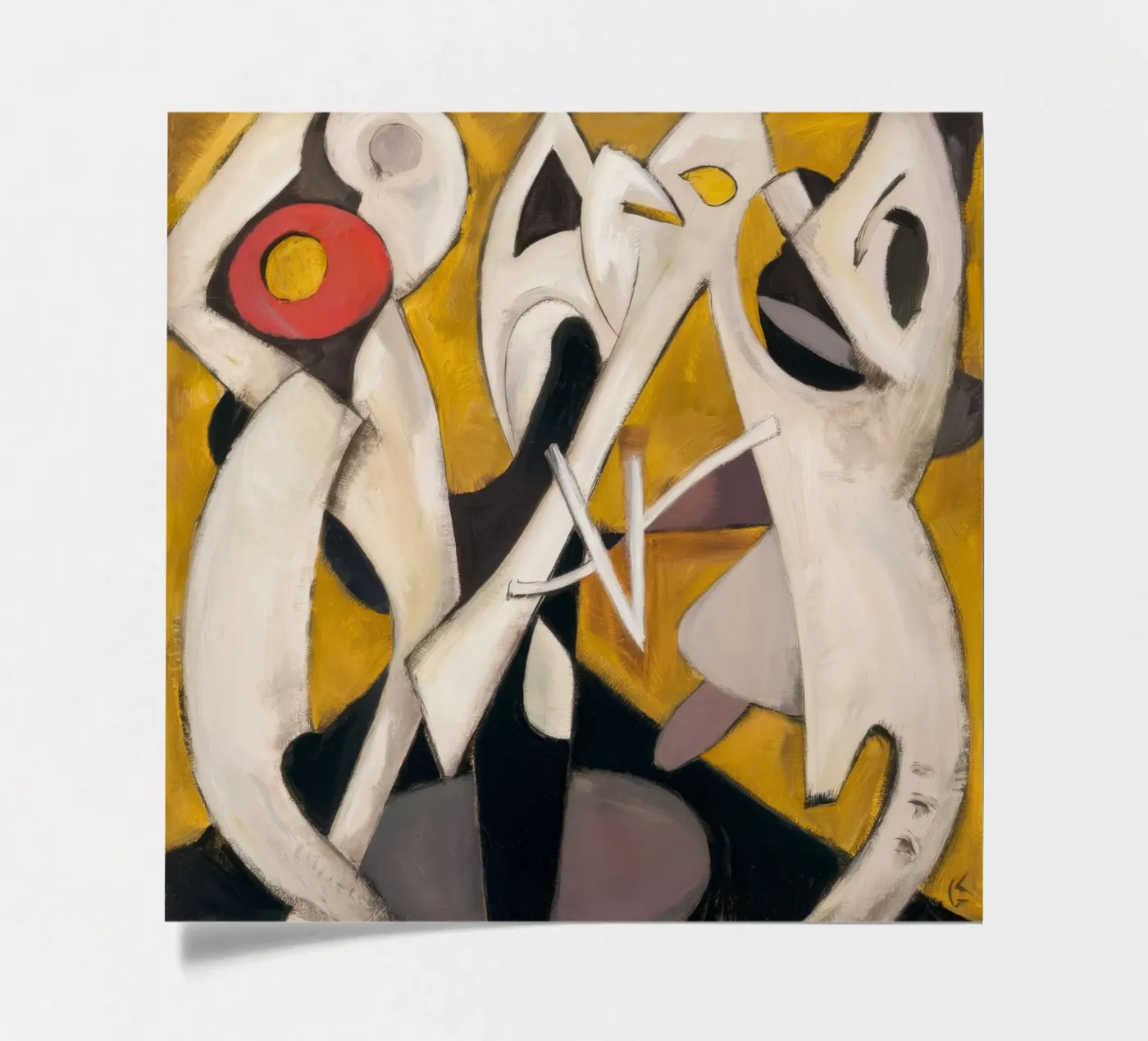 Danza a impulsi triangolari foglio adesivo da Obisidian Brush