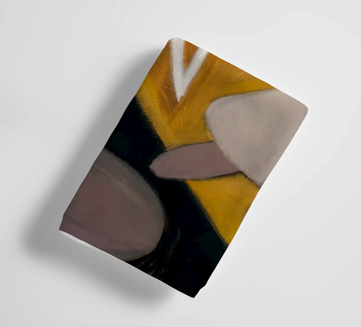 Triangular Pulse Dance towel by Obisidian Brush