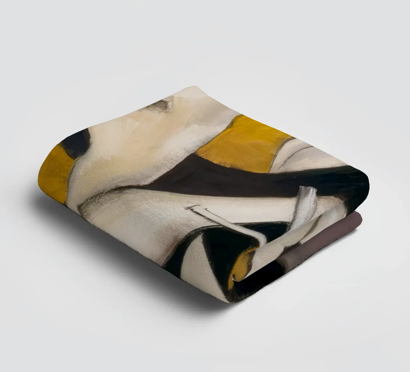 Triangular Pulse Dance towel by Obisidian Brush