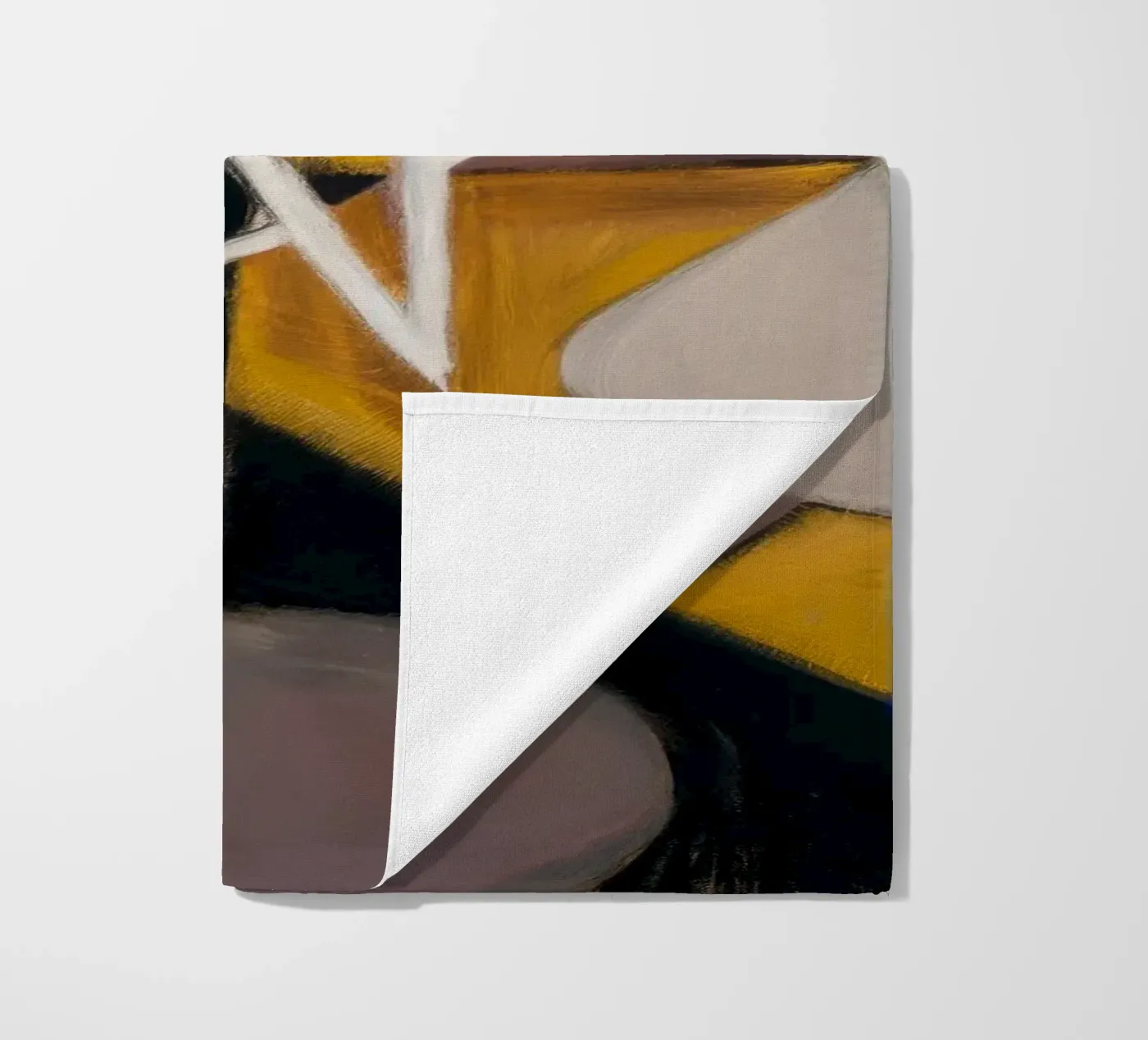 Triangular Pulse Dance beach towel by Obisidian Brush